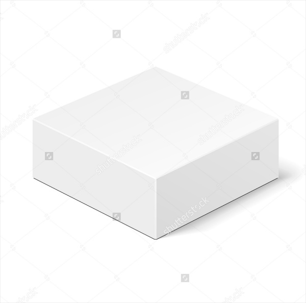 White Product Cardboard Package Box