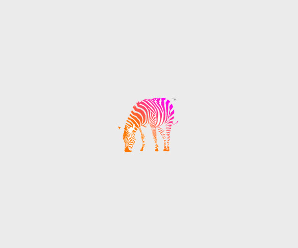 gradient Zebra Logo