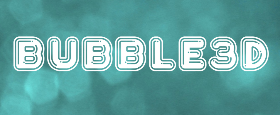 Bubble3D Font