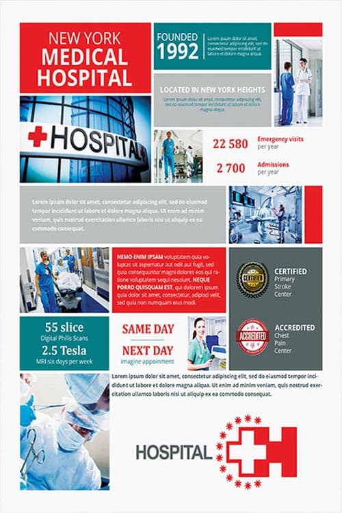 Free Multipurpose Medical Health Poster Template