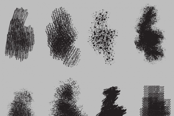 Gritty Vector Brush Pack