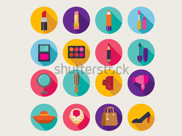 High Resolution Beauty Icons