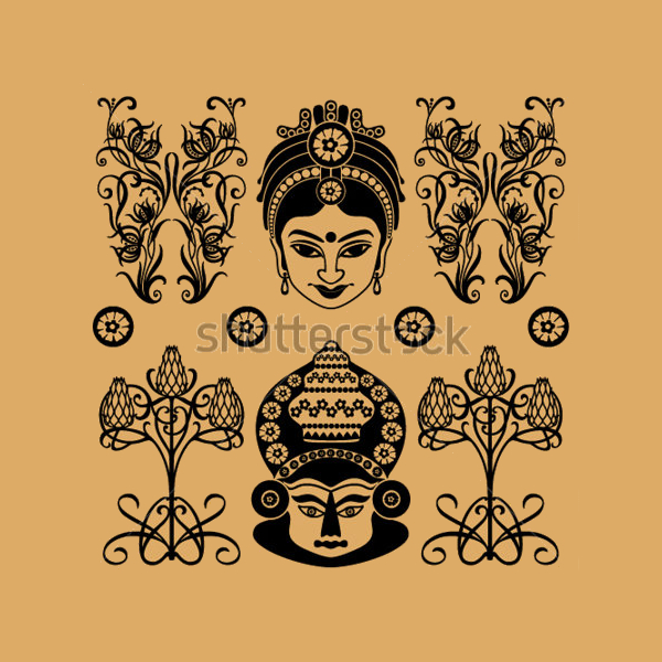 Indian decorative pattern