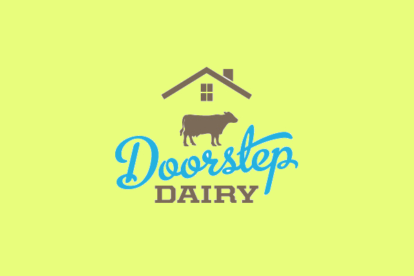 Retro Dairy Home Delivery Logoa