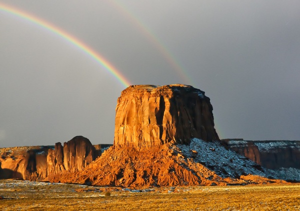 Sky Rainbow Landscape Photography