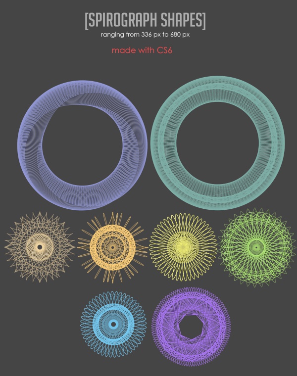 Spirograph Brushes For You