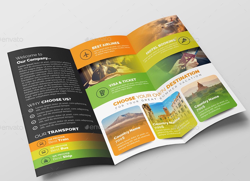 Travel and Tour Brochure Template