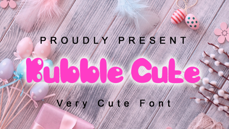 Bubble Cute Font