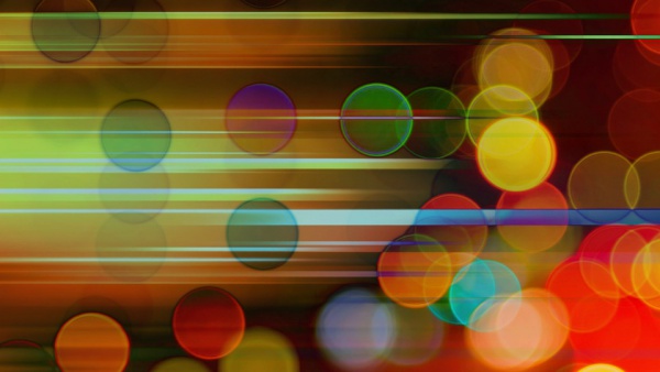 multicolored Bokeh background