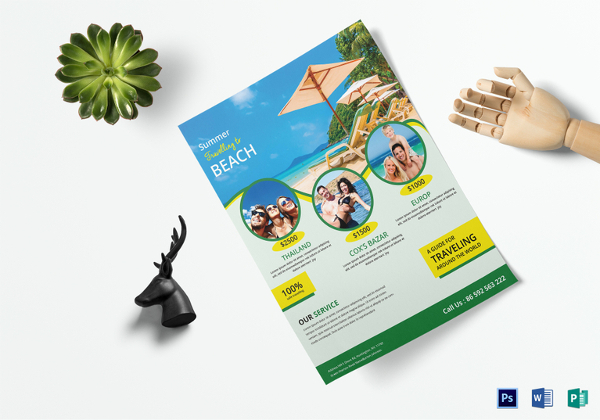 travel flyer