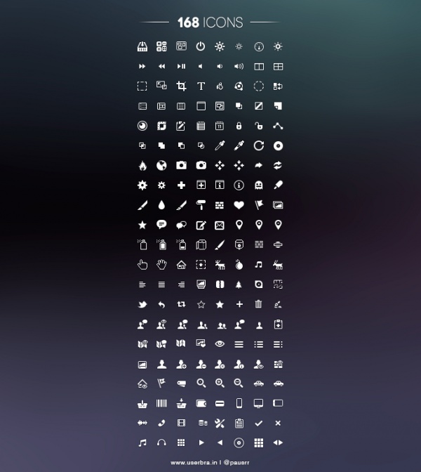 168 Rounded line Ui Icons