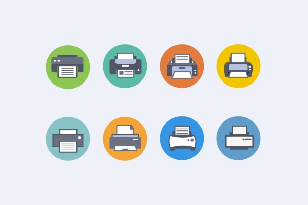 8 Creative printer icons