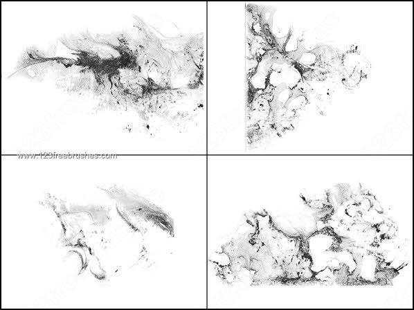 Abstract Paint Brushes Free Photoshop Brush Download