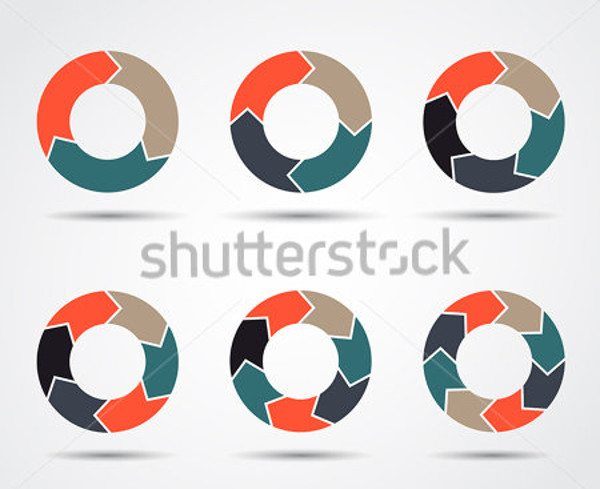 Amazing Vector circle arrows