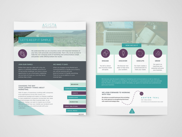 Asista Marketing Sales Brochure