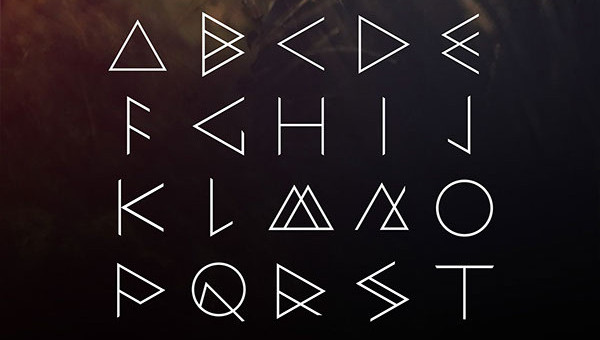 15 Geometric Fonts  OTF TTF Download