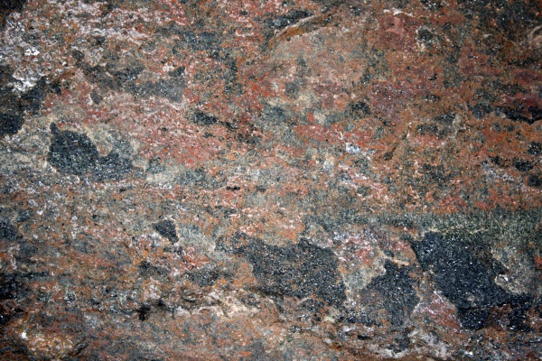 Black Biotite Rock Quartz Texture