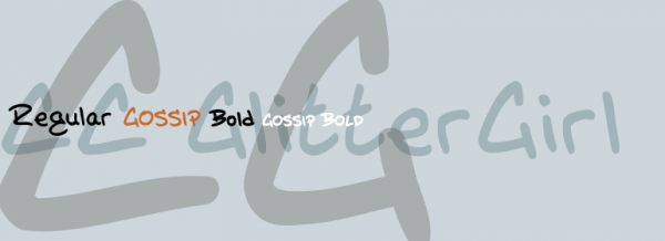 Bold Handwritten Glitter Font