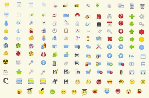 Collection of Web UI Vector Icons