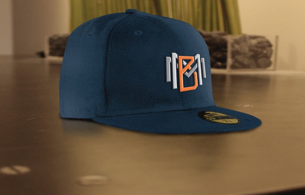 Elegant Hat Mockup PSD