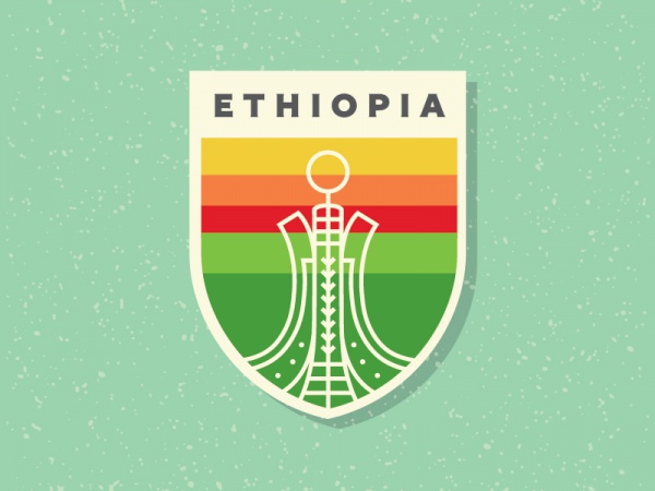 Ethiopia Shield Vector