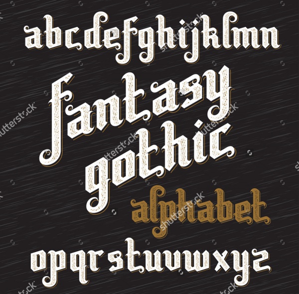 Fantasy Gothic Font