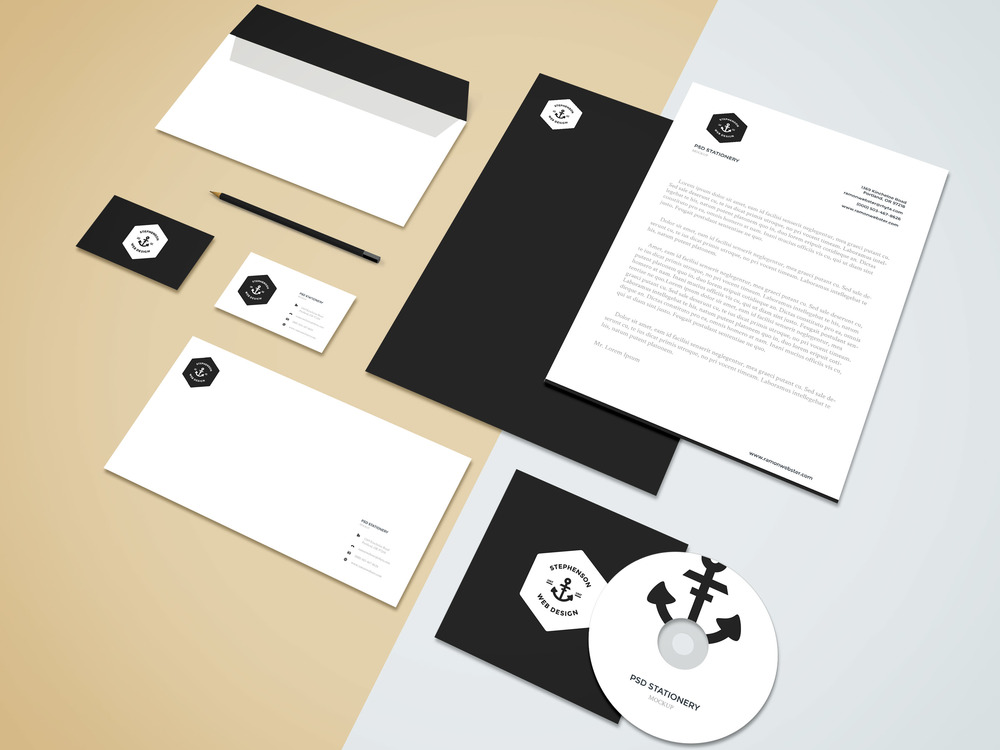 Free Branding Stationery Design