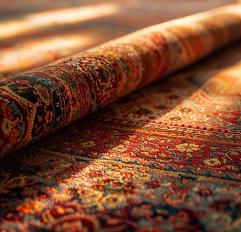 Free Rolled Oriental Carpet