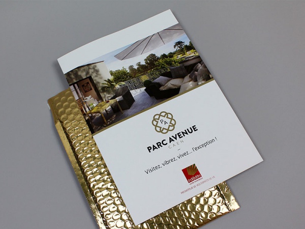 Gold Luxury Real Estate Brochure