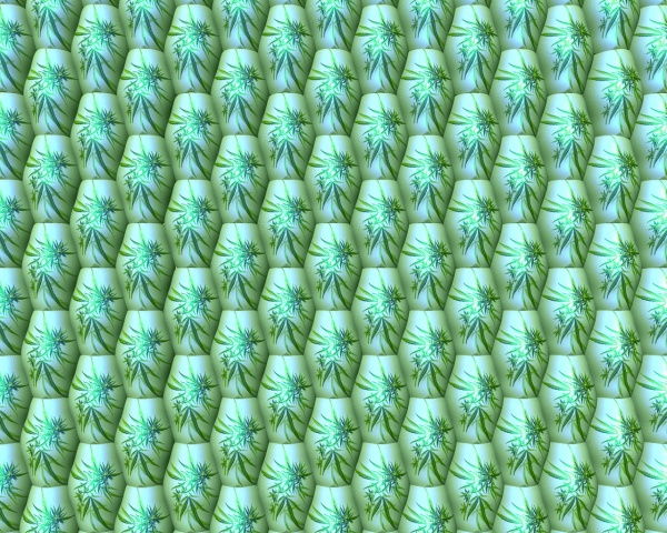 Green Shiney Weed pattern