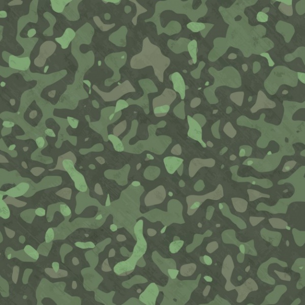Green abstract hand painted Pattern