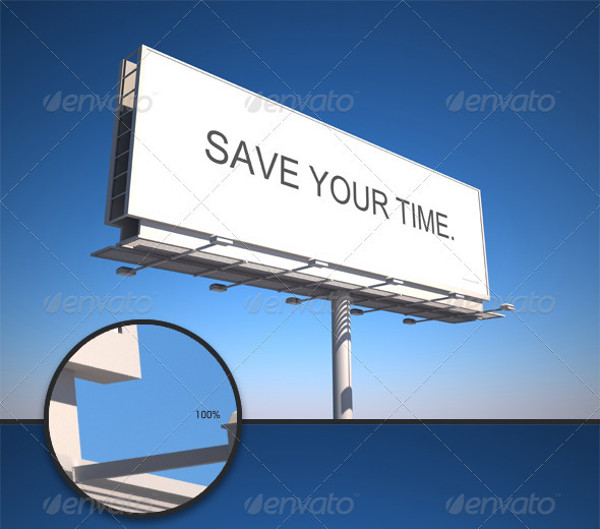 Highway Billboard Mockup