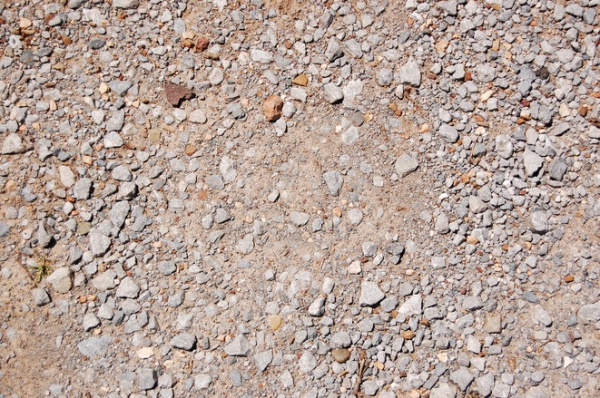 Horizontal Gravel road texture