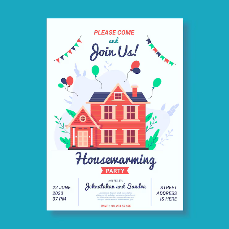 Housewarming Invitation Design