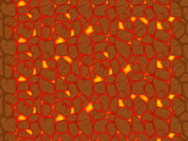 Lava floor texture tiles