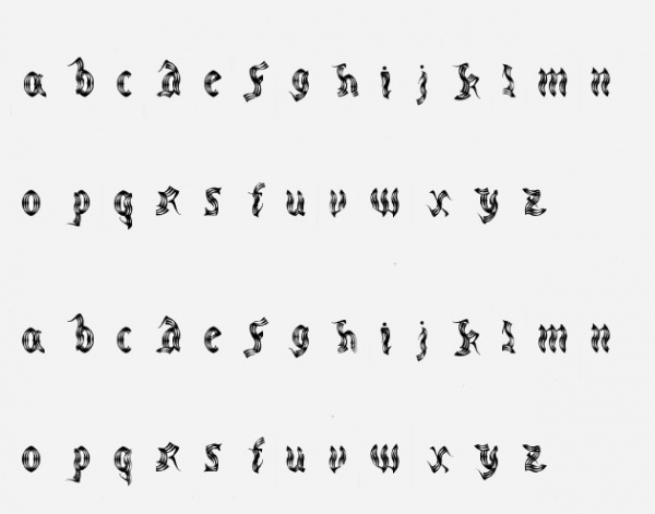 Medieval Party Font