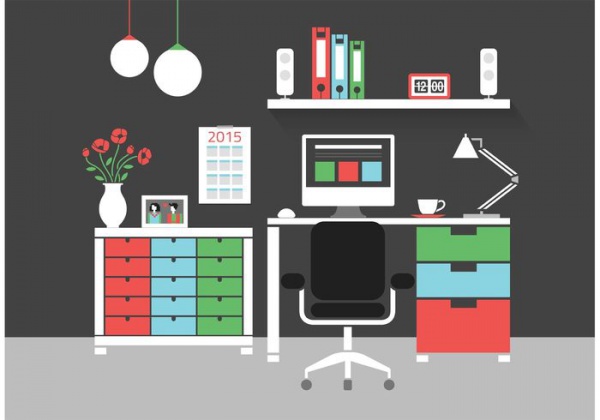 FREE 15+ Amazing Workspace Vector for Illustrator