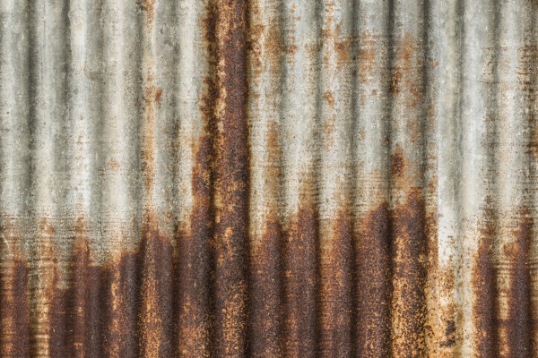 Old metal zinc background