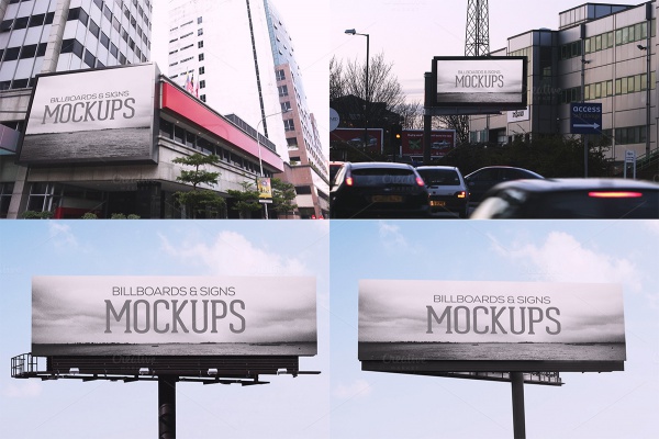 Download FREE 20+ Billboard Mockups in PSD | InDesign | AI