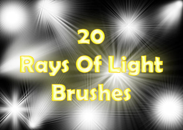 Rays of Light Brushes