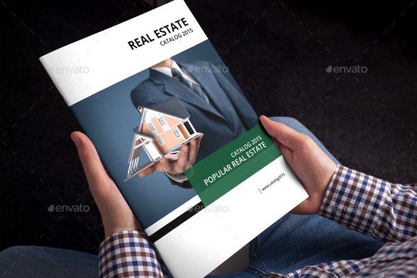 Real estate catalog brochure