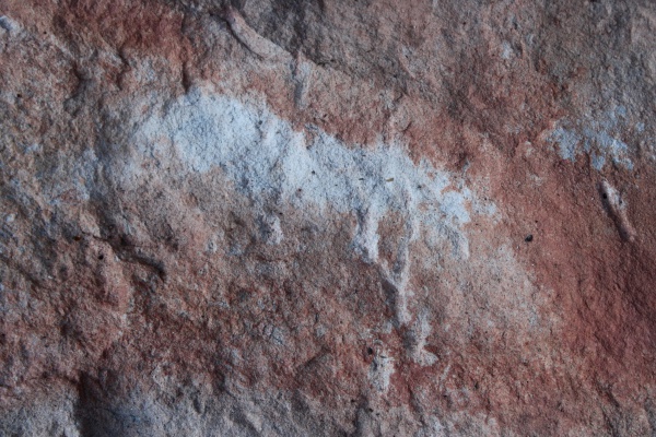 Red and White Granite Rock Texture