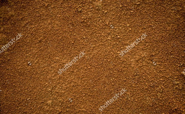 Red dirt soil background texture