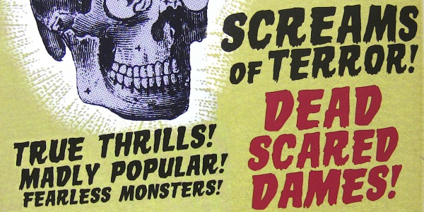 Scary monster font