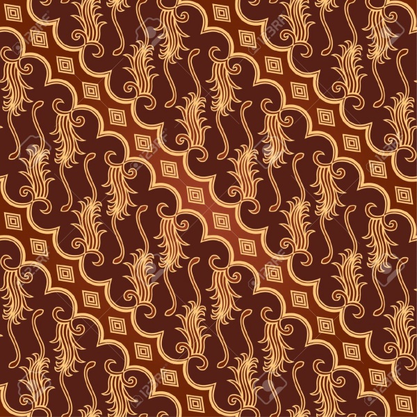 Seamless Batik Parang Pattern