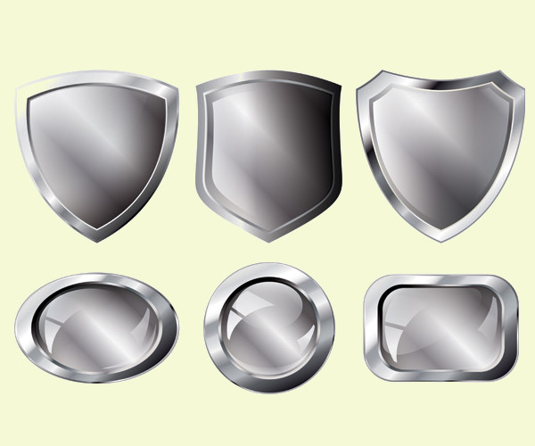 Silver Metal Series Vector