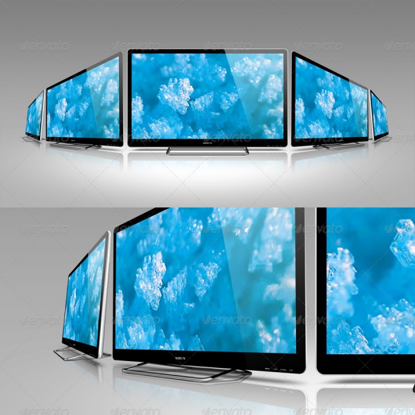 Sleek TV Mockup