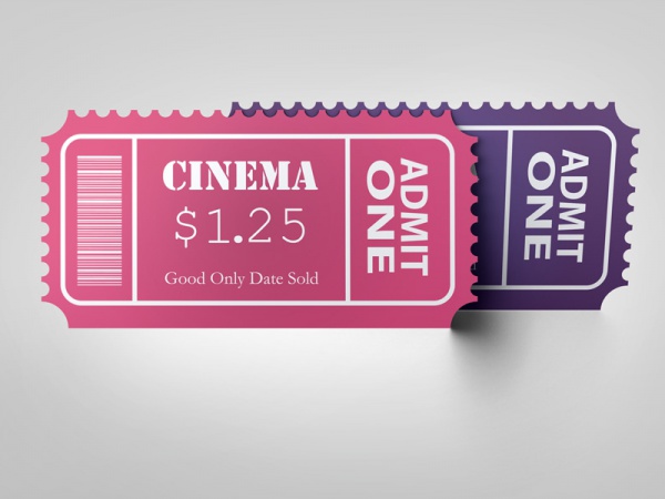 Small Event Ticket Mockup