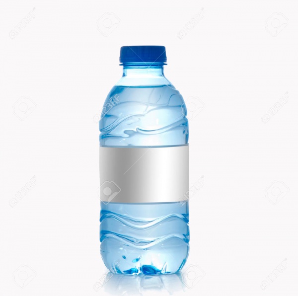 Soda water bottle Mockup