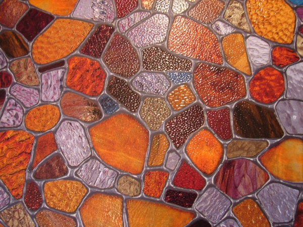 Stained Glass Pebble Texture